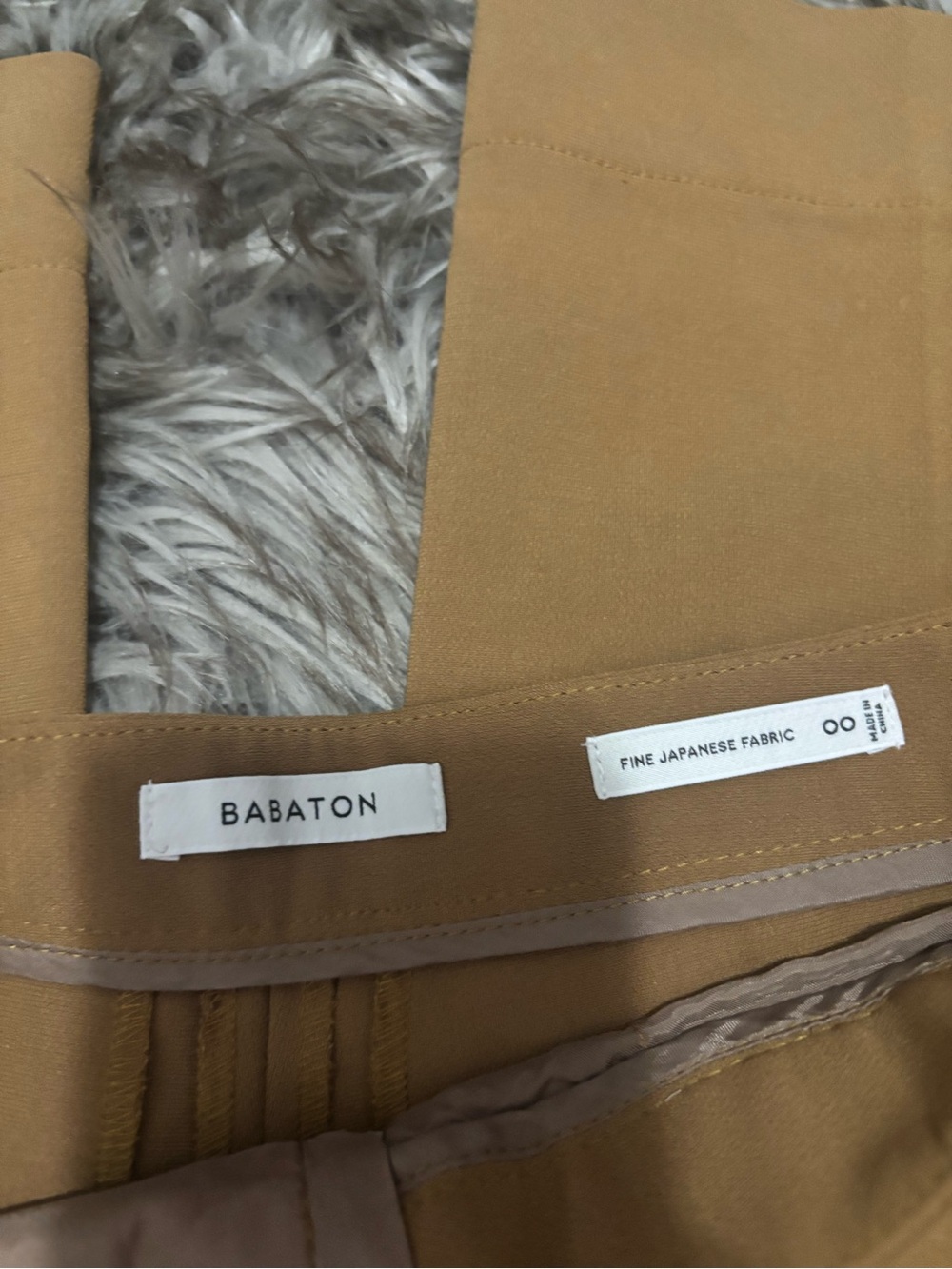 Aritzia Babaton The Effortless Pant Crepette Saville Size 00 High Rise Wide Leg - Picture 5 of 5